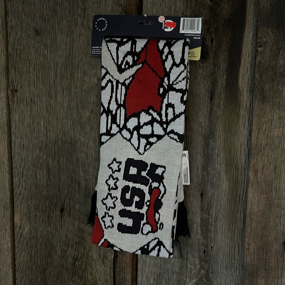 USA Themed Men's SCARF - Red, Black, White